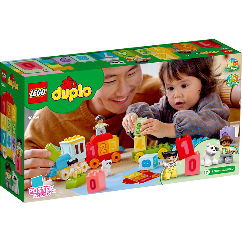LEGO® DUPLO® Creative Play, Number Train - Learn to Count - For Little Ones