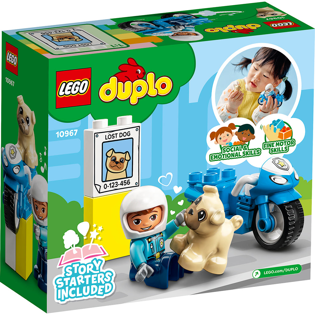 LEGO® Duplo, Police Motorcycle