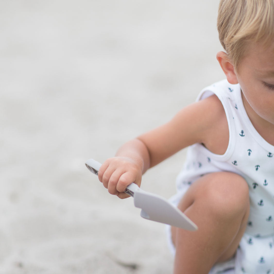 Scrunch Sand Toy Shovel - Dusty Rose