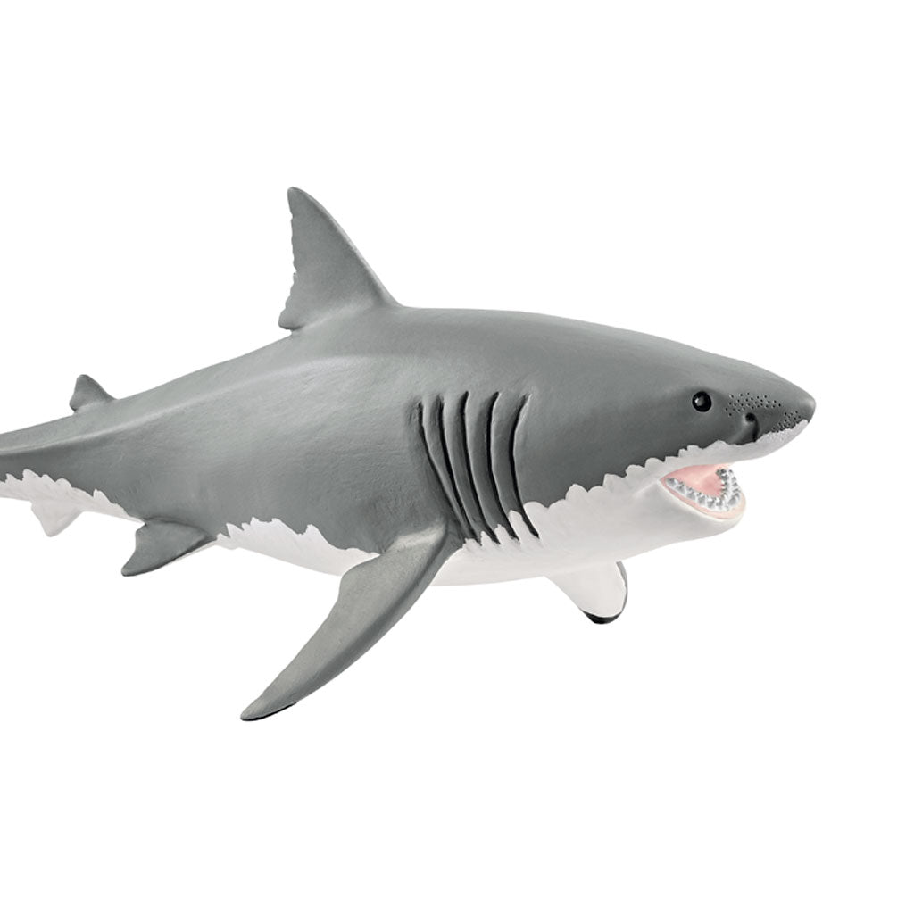 Schleich hvid haj - vist tæt på