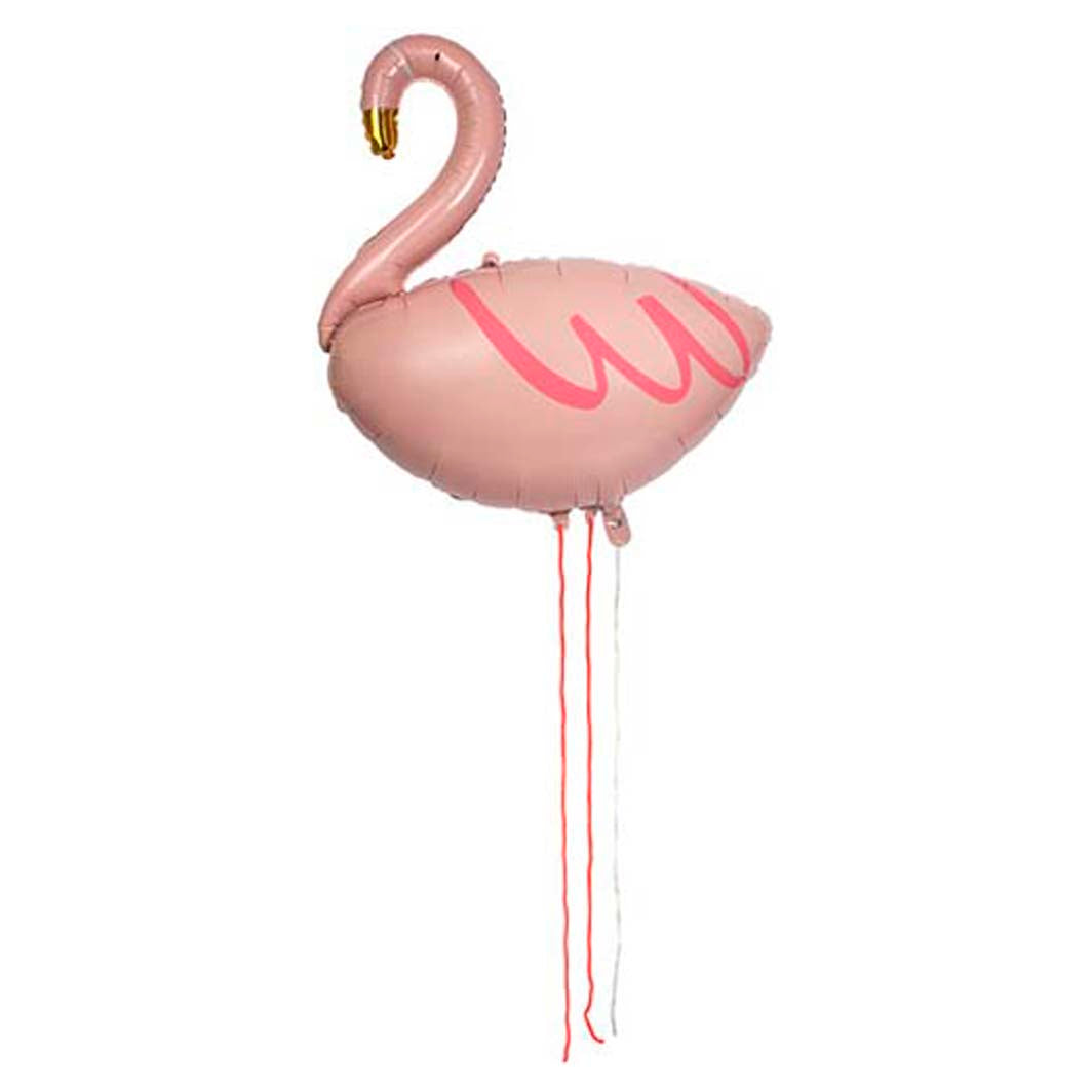 Meri Meri ballon sæt, Flamingo - 96 cm