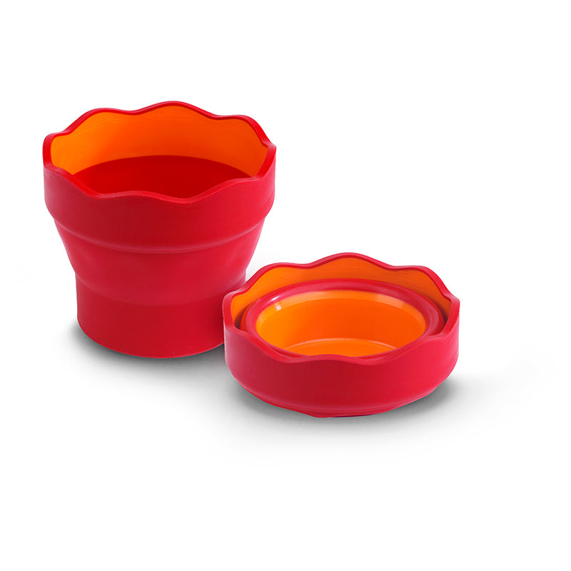 Faber-Castell Click & Go Water Pot – Red