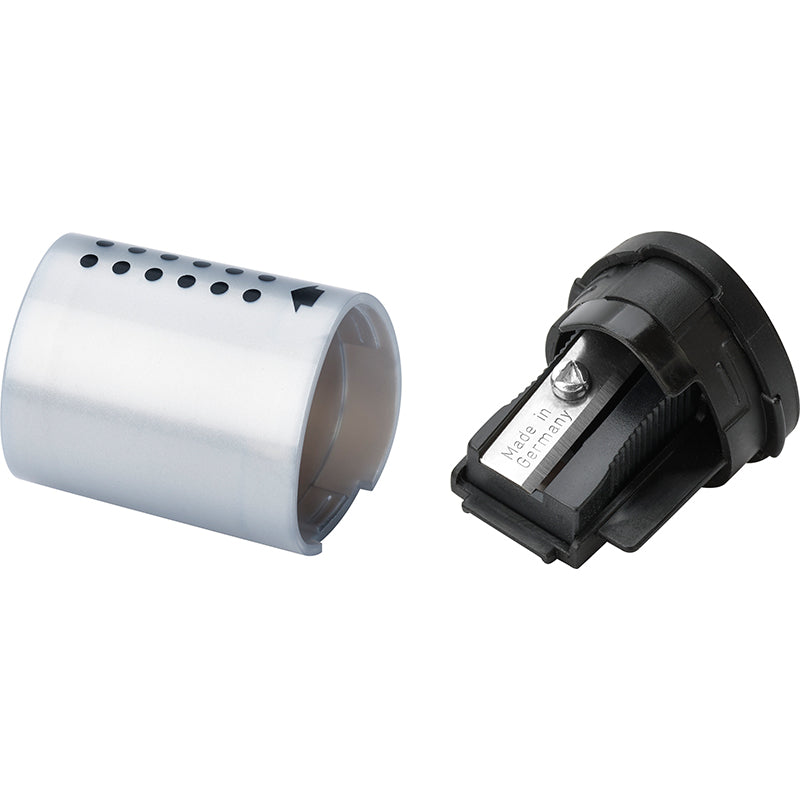 Faber-Castell Grip Pencil Sharpener, Mini - Silver