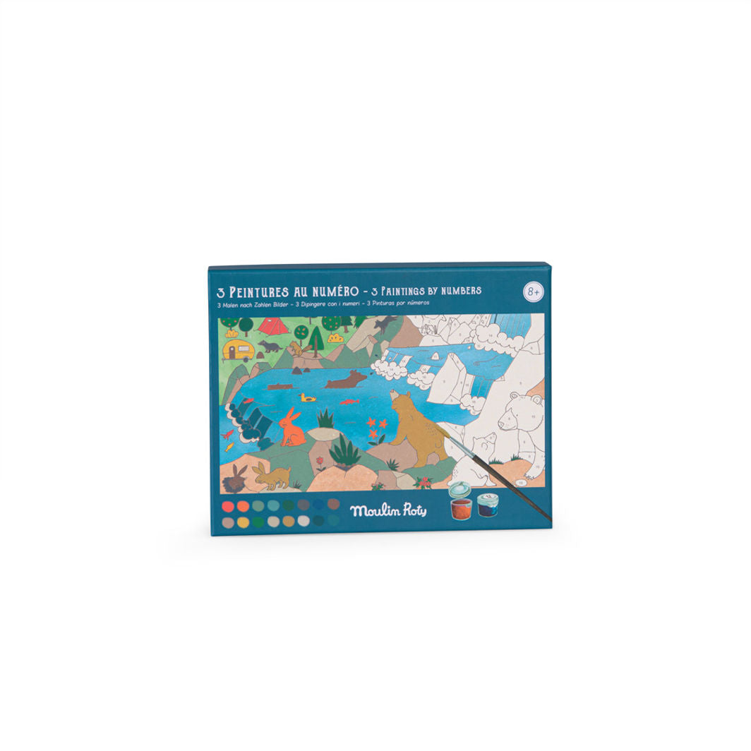 Moulin Roty Paint by Numbers, Explorer Edition