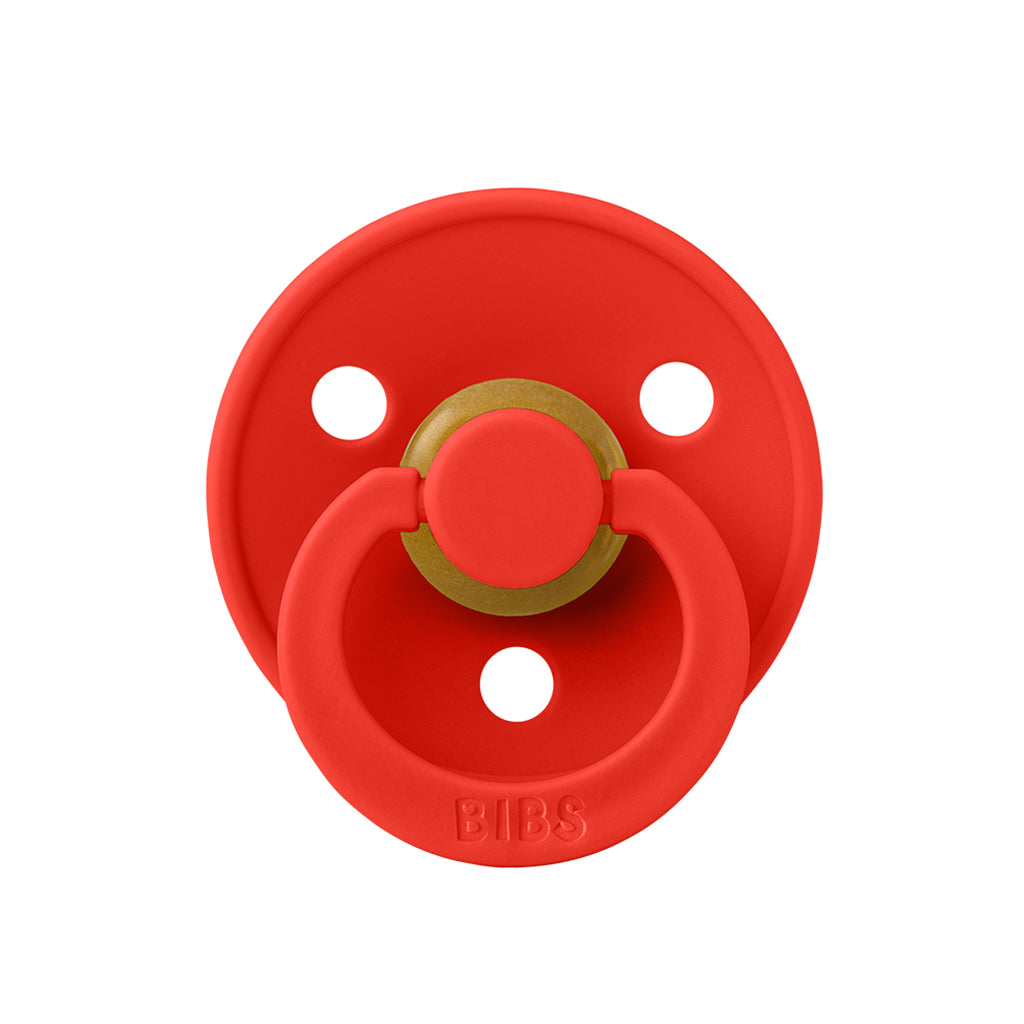 Bibs Natural Rubber Pacifier, Size 2 - Apple