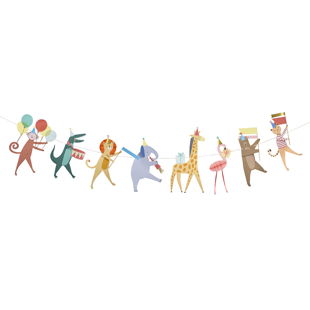 Meri Meri Garland, Animal Parade - 3 Meters