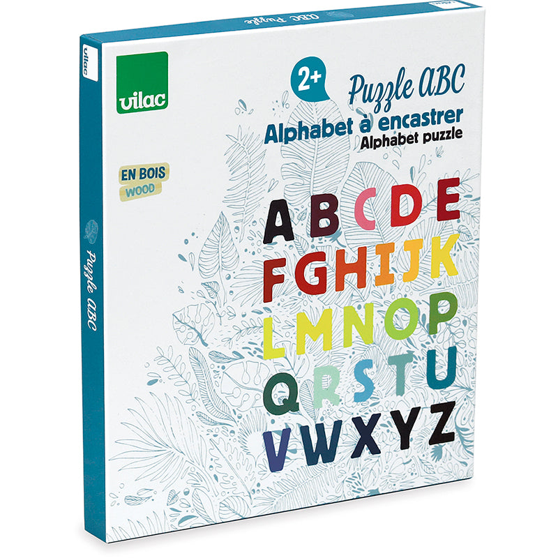 Vilac Wooden Puzzle, ABC