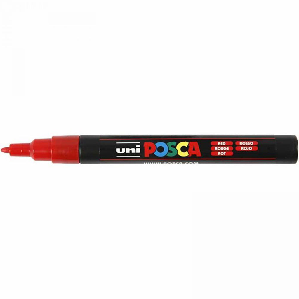 Posca Markers, 0.9–1.3 mm Line Width – 12 Assorted Colours