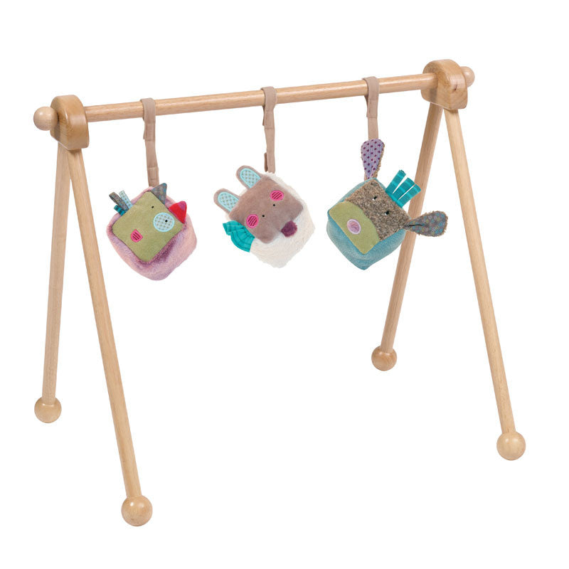 Moulin Roty - Aktivitetsstativ i træ