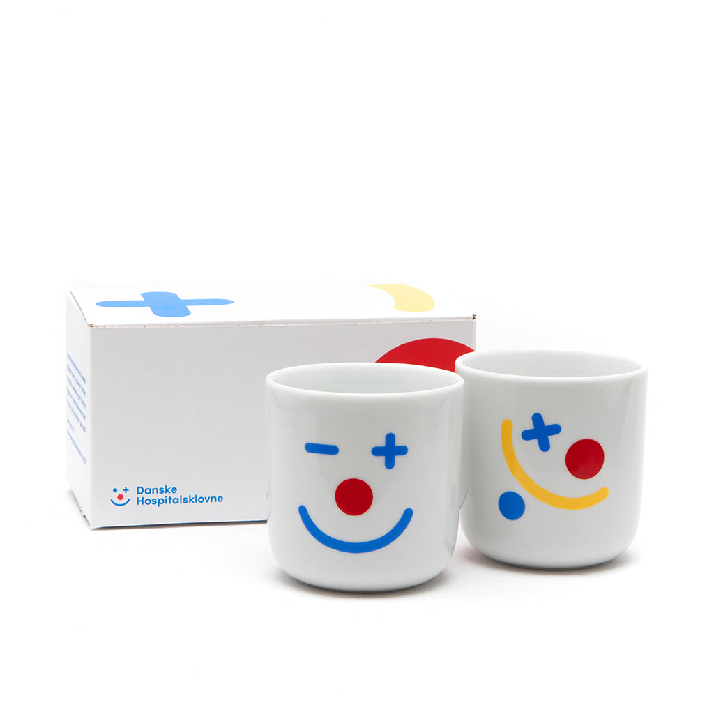 Danske Hospitalsklovne, Set of 2 Mugs in Gift Box - Support Danske Hospitalsklovne