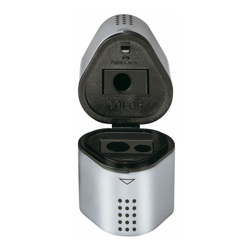 3-i-én blyantspidser til farver og 2 blyanter