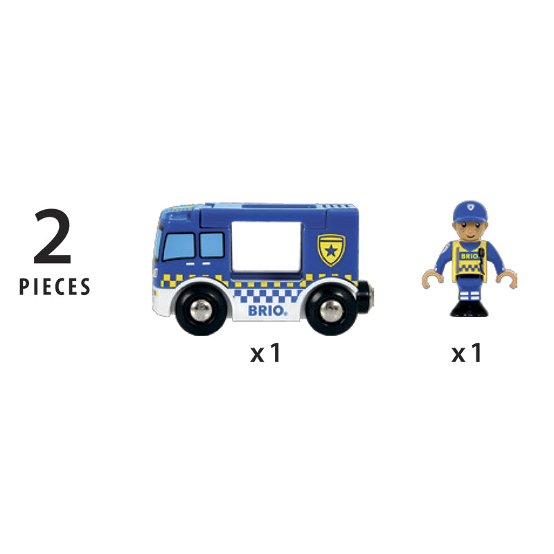 Brio Train Set, Police Car