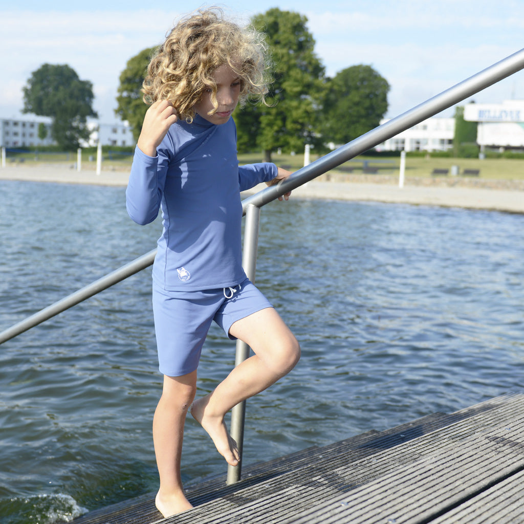 Petit Crabe UV Swim Top, Sydney, Nordic – For Ages 0-10