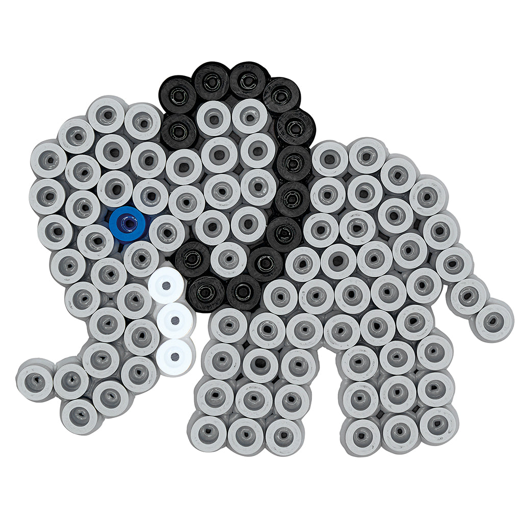 Hama Maxi 600 Beads and 2 Pegboards – Lion/Elephant in Tub