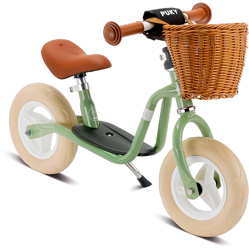 Puky Balance Bike LR M Classic, Retro Green - Suitable for Ages 2 and Up
