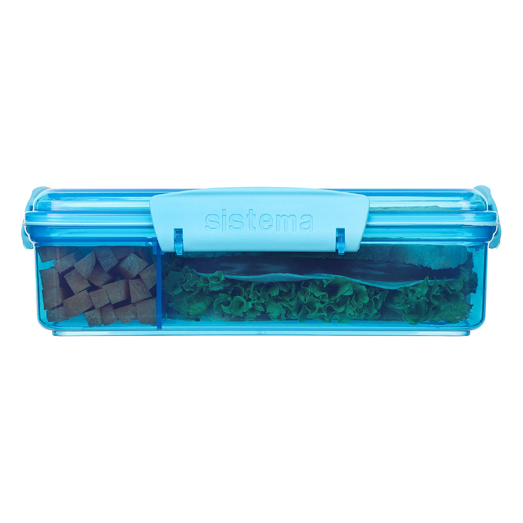Sistema Snack Attack Duo Lunch Container 975 ml, Blue