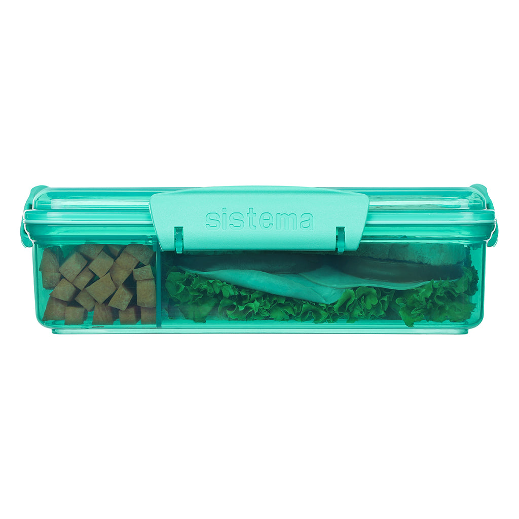 Sistema Snack Attack Duo Lunch Container 975 ml, Teal