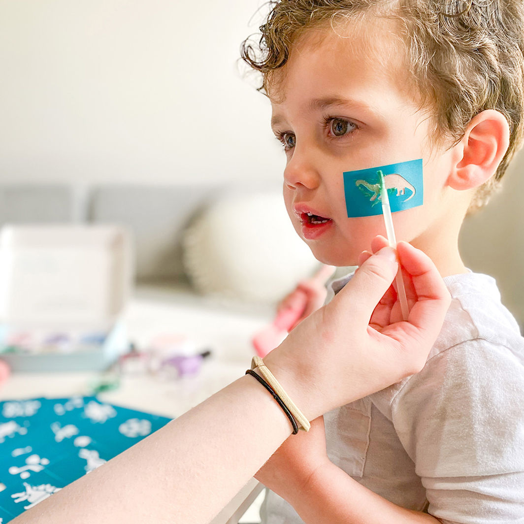 Oh Flossy Face Painting and Makeup Stencils for Kids