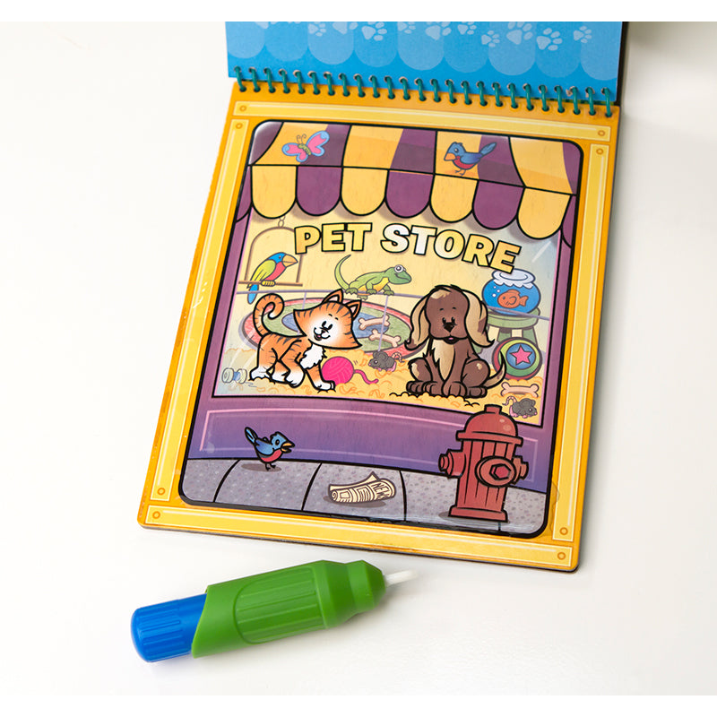 Water-Wow: Paint with Water - Reusable Animal Motifs