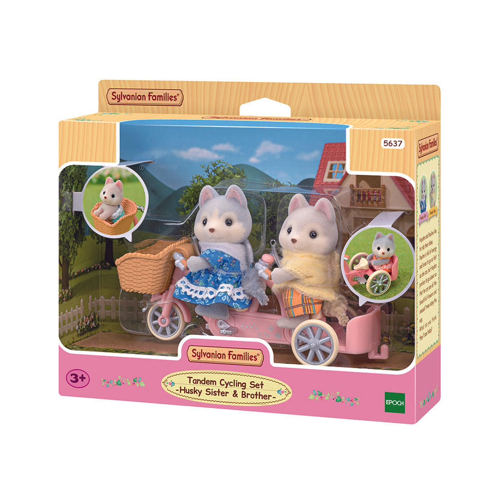 Sylvanian Families, Tandem Bike Set with Figures