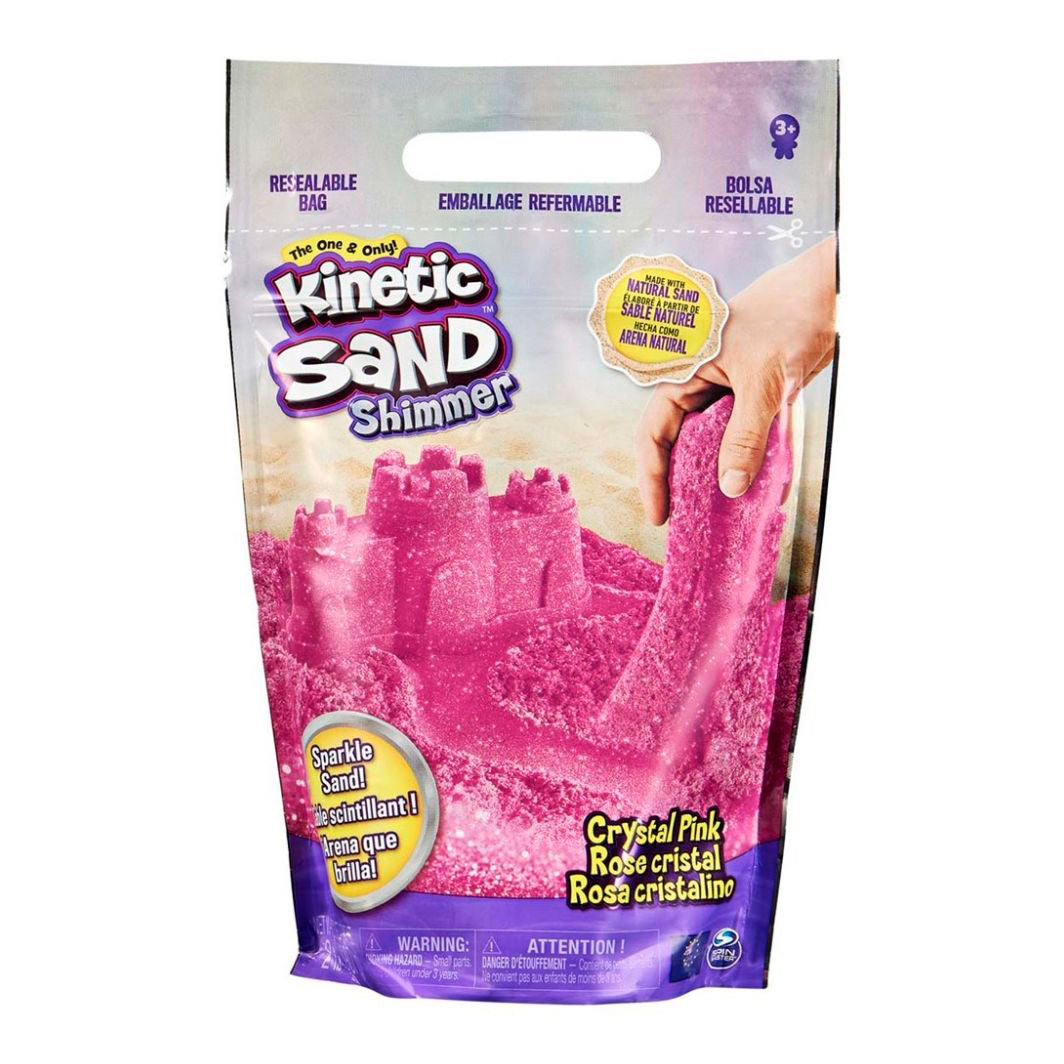 Kinetic Sand, Magisk sand, Glitter Sand Pink