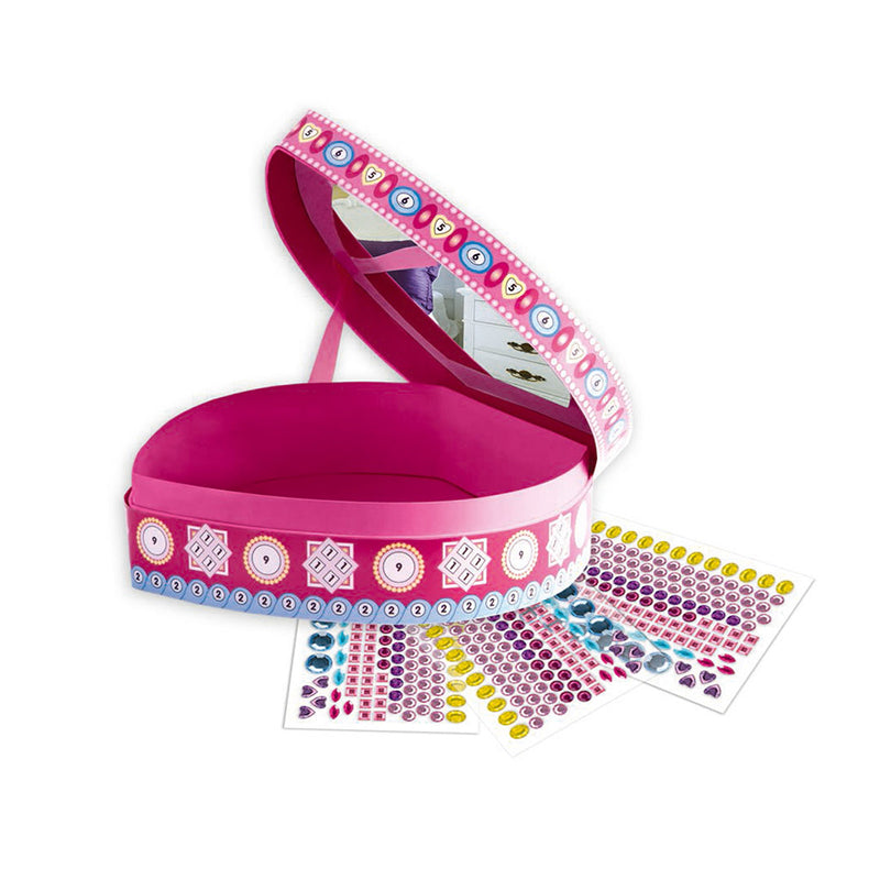 Sticky Mosaics Heart Jewelry Box