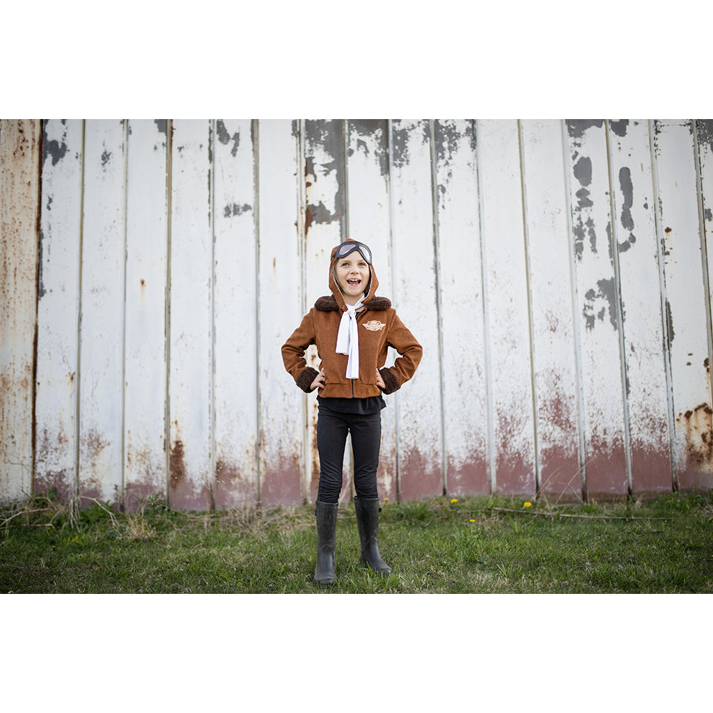 Great Pretenders Amelia Pilot Costume - Size 5-6 Years