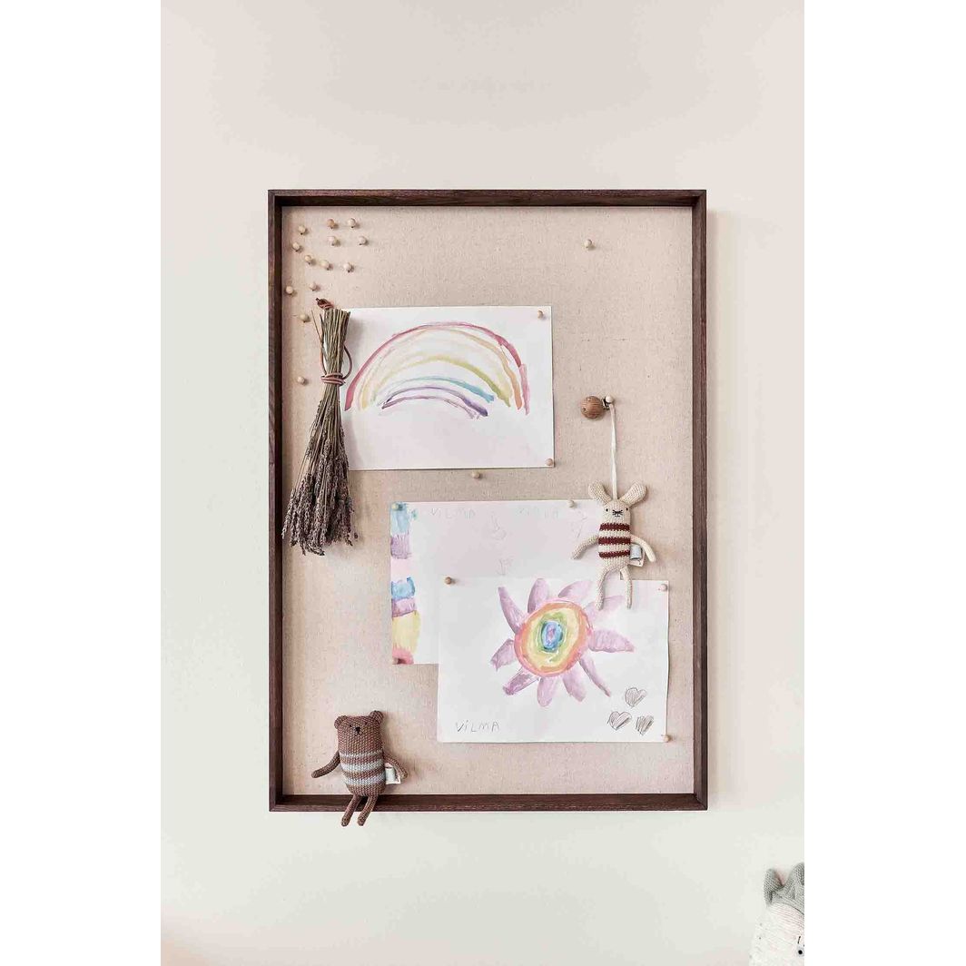 OYOY Stroller Hanging Toy, Musetti Mus - Off White / Melange