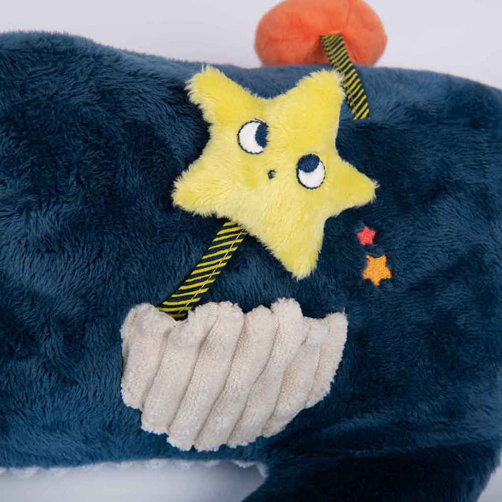 Moulin Roty Activity Plush Toy, Shark 58 cm - Les Aventures de Paulie