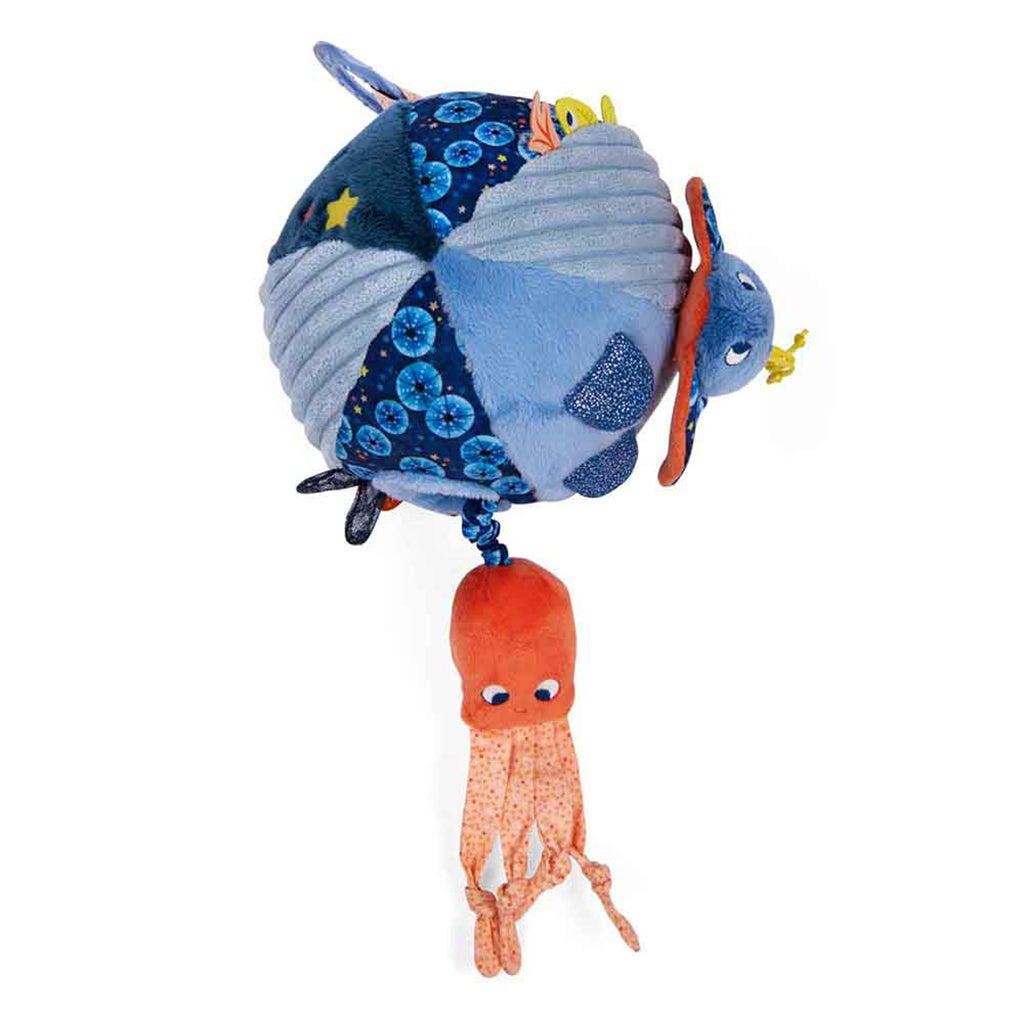 Moulin Roty Activity Ball with Sea Creatures, Les Aventures de Paulie