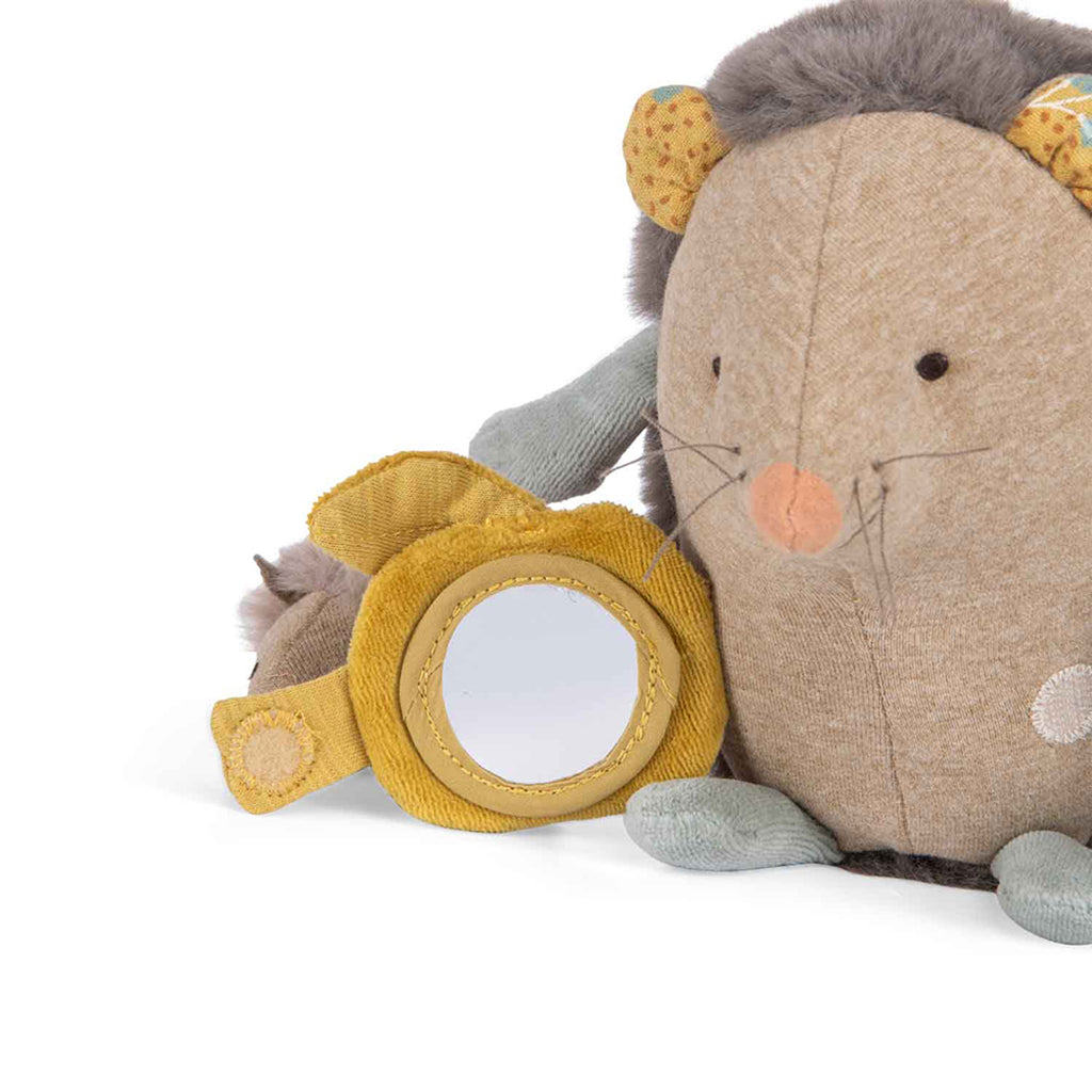 Moulin Roty Activity Rattle, Hedgehog - Trois Petits Lapins