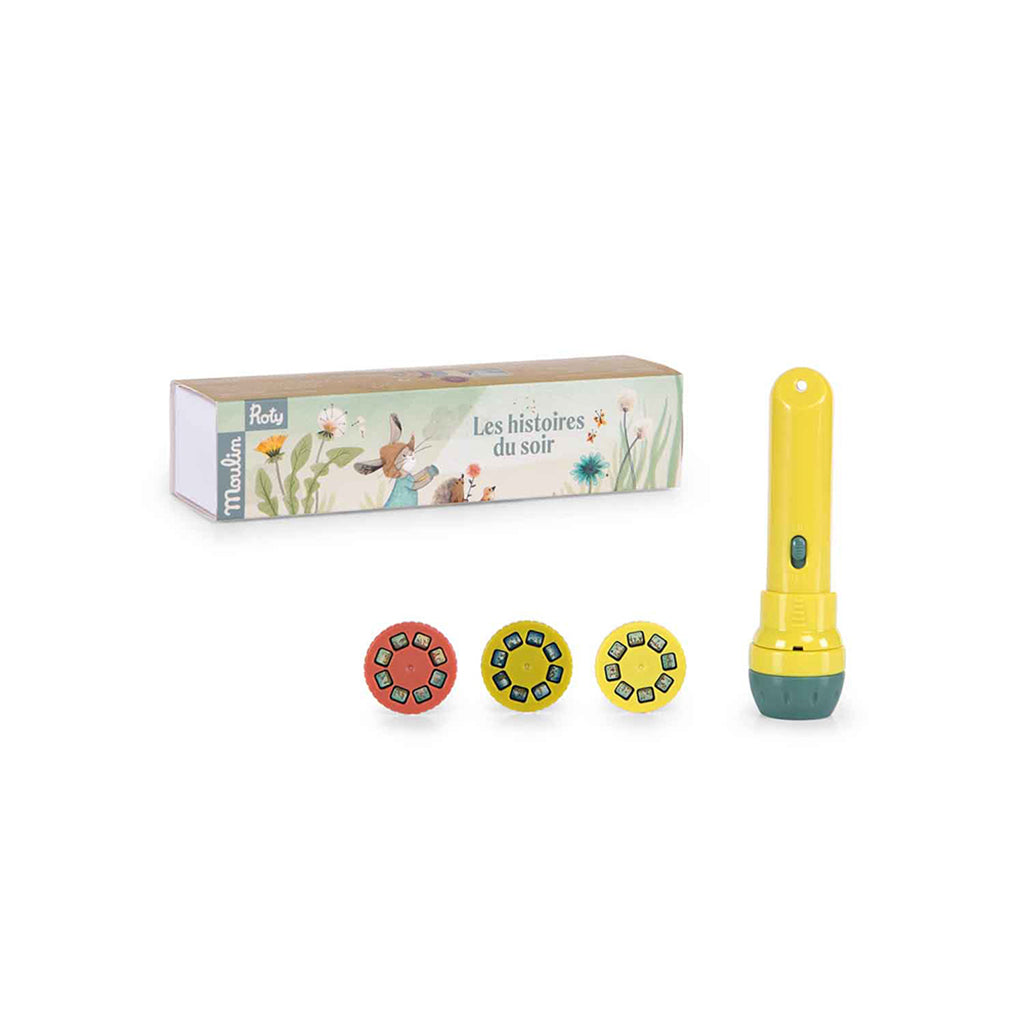 Moulin Roty Shadow Play Lamp, Tell a Story - Trois Petits Lapins