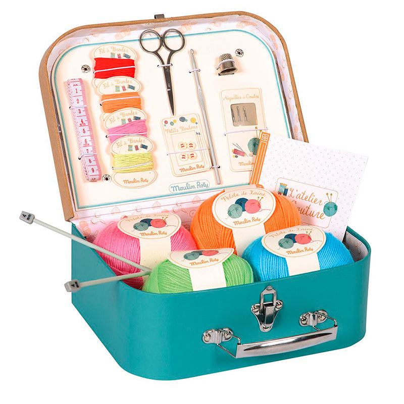 Moulin Roty Deluxe sykuffert m tilbehør