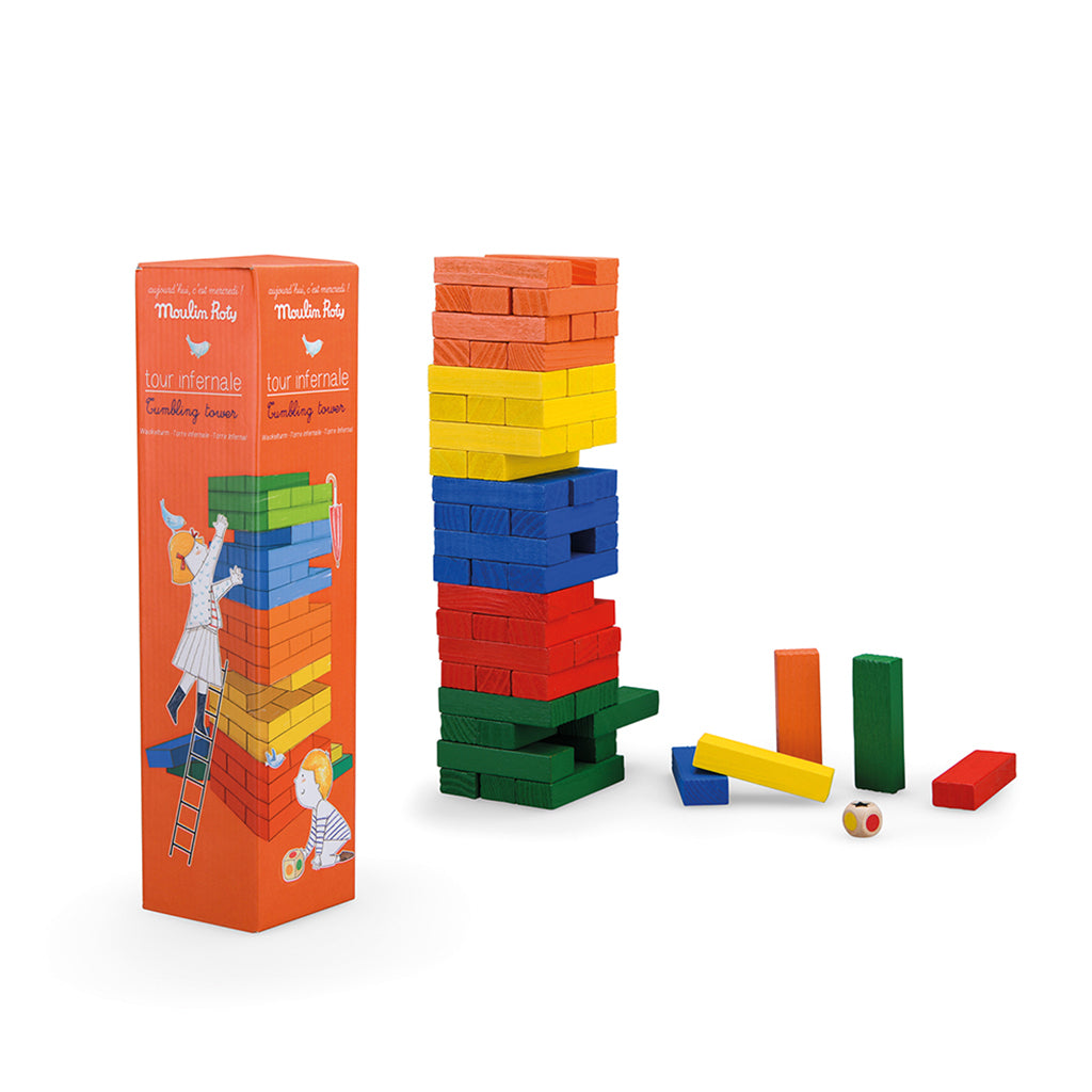 Moulin Roty Game, Tumbling Tower