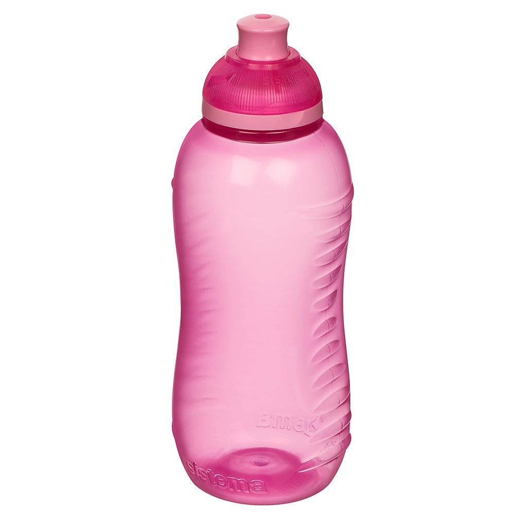 Sistema Water Bottle, Pink/Light Pink, 330 ml