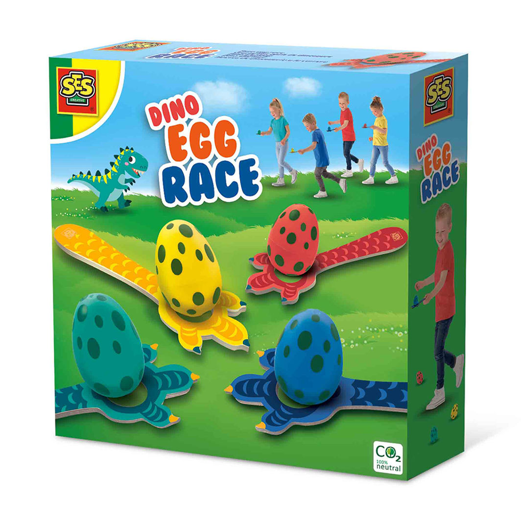 SES Creative Dino Egg Race