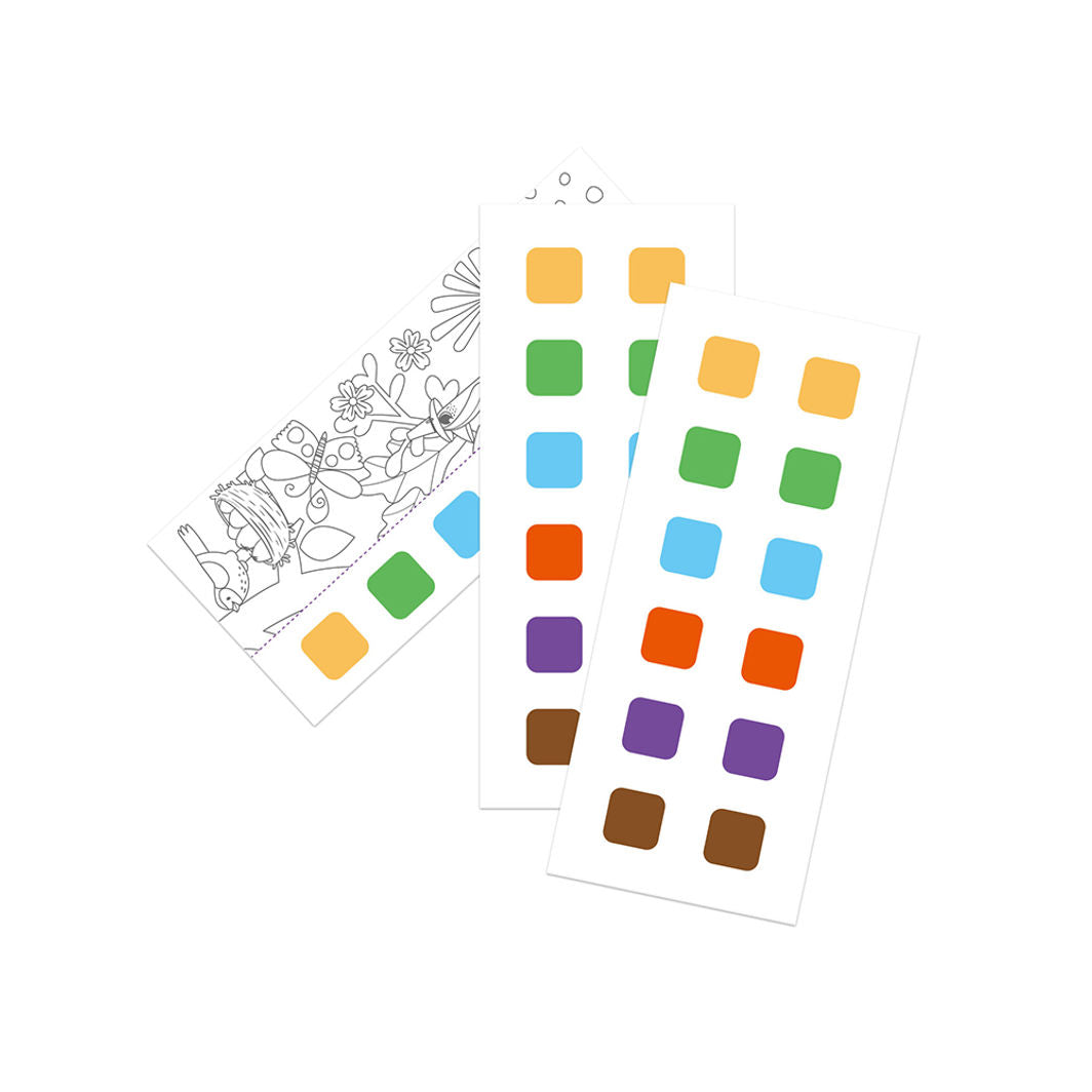 mierEdu, Watercolor Painting Book – Animal Friends