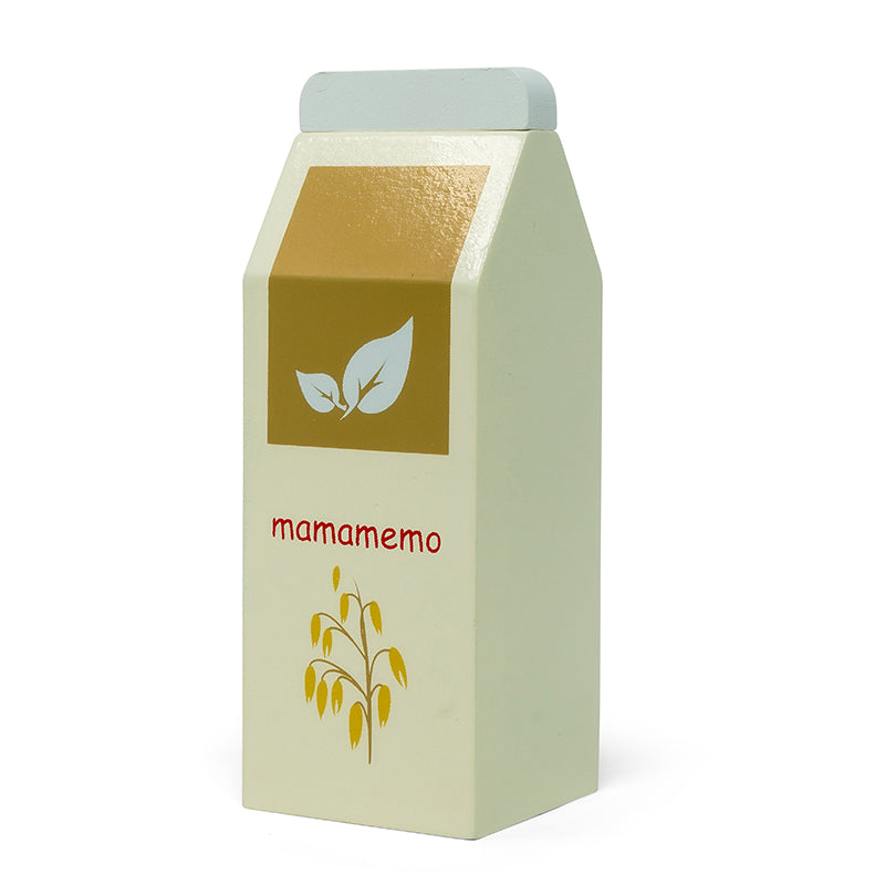 Mamamemo Wooden Play Food, Oat Drink