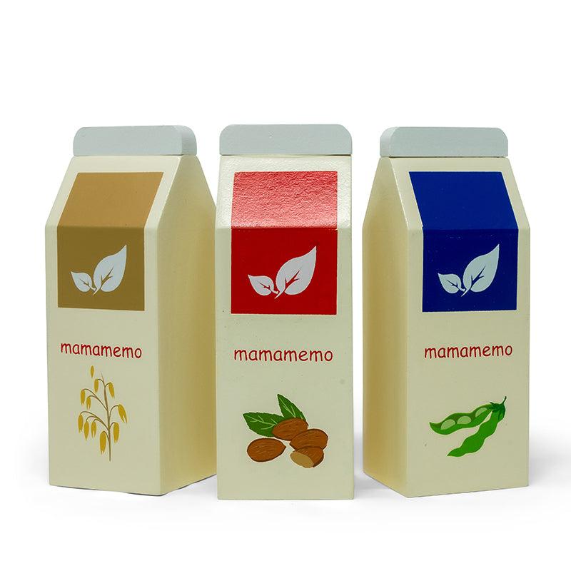 Mamamemo Wooden Play Food, Oat Drink