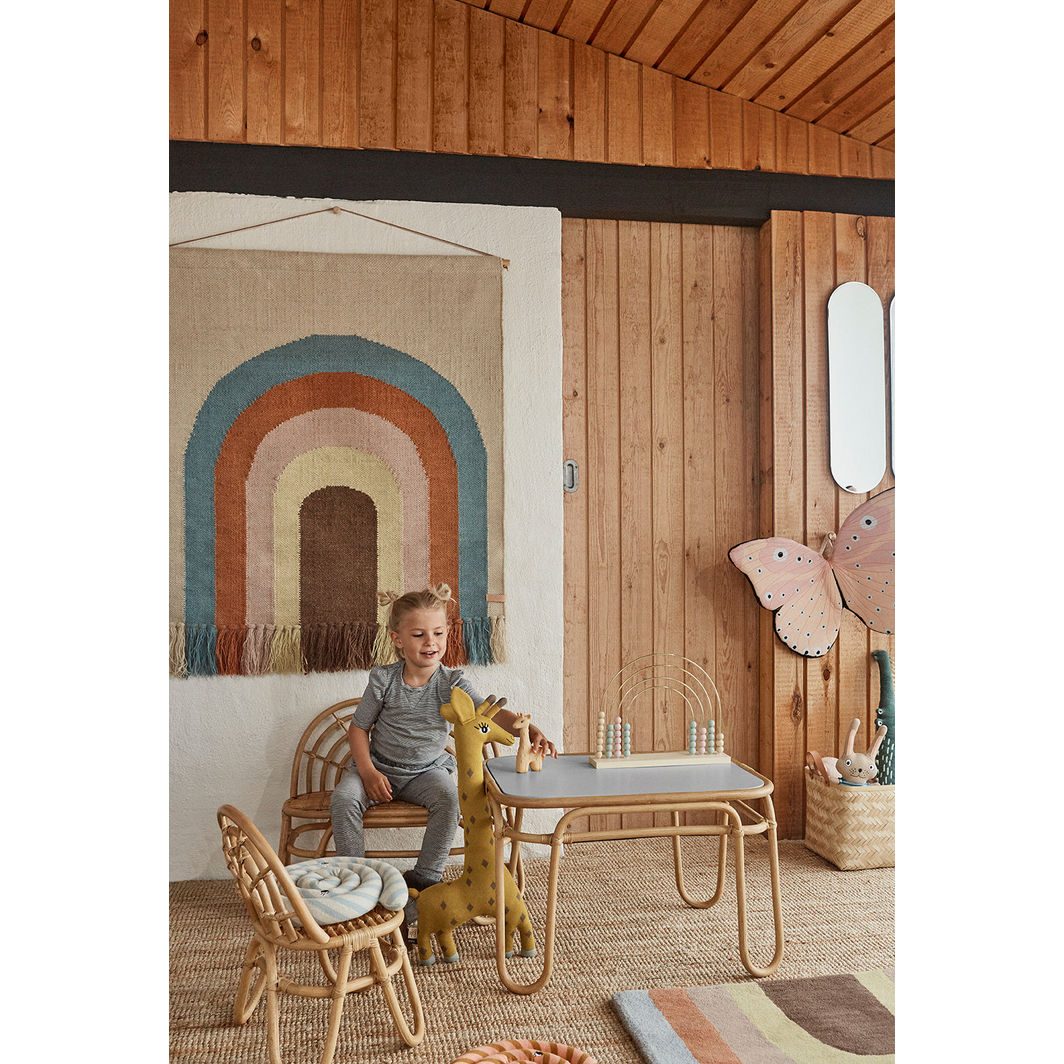 OYOY Plush Toy, Noah the Giraffe - Mustard