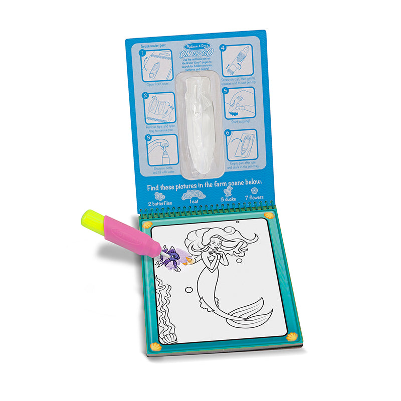 Water Wow – Reusable Water Painting Book with Fairy Motifs