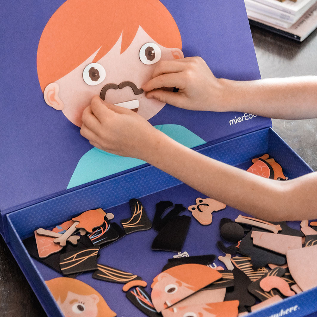 mierEdu, Magnetic Playset - Learn About the Body&