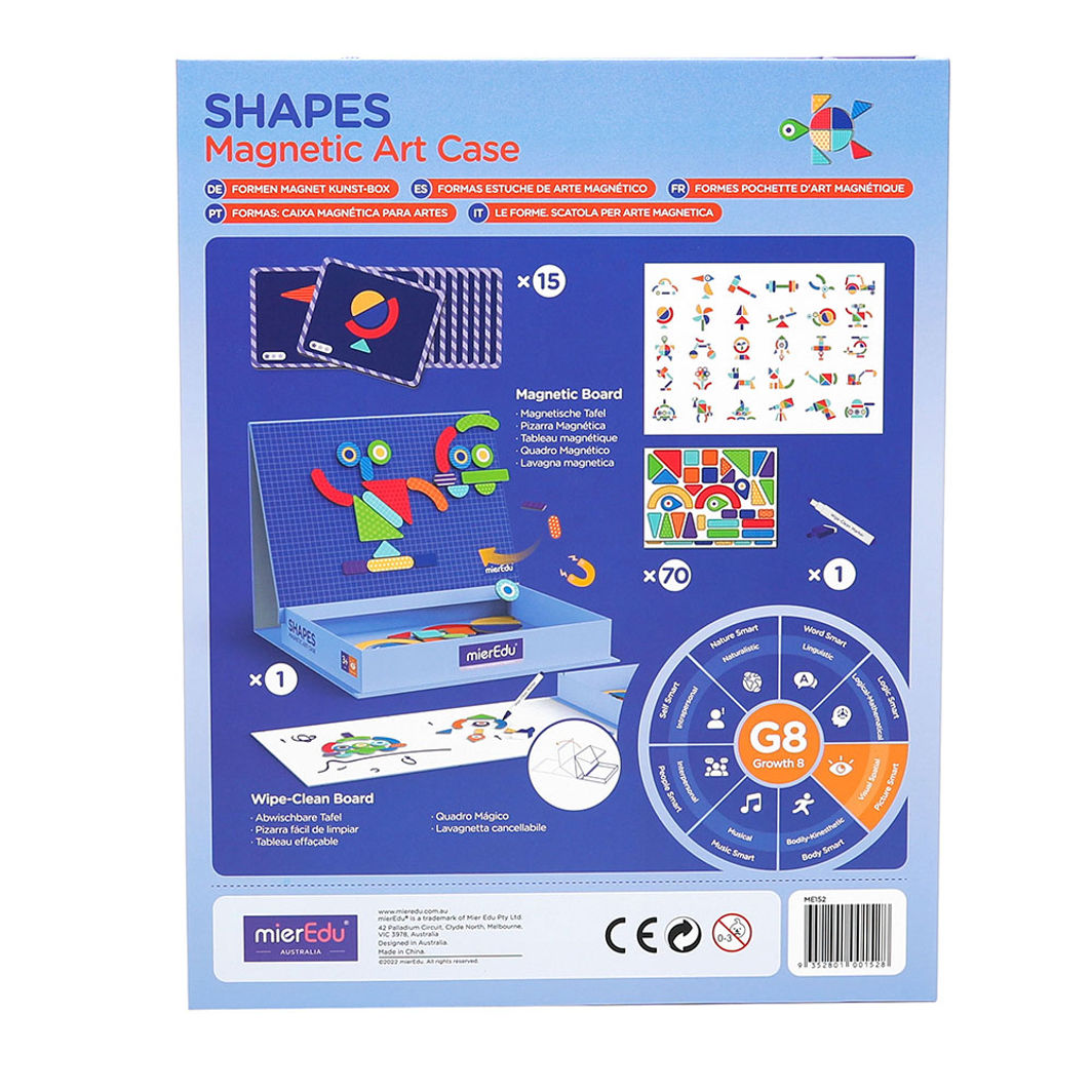 mierEdu Magnetic Playset - Shape and Figure