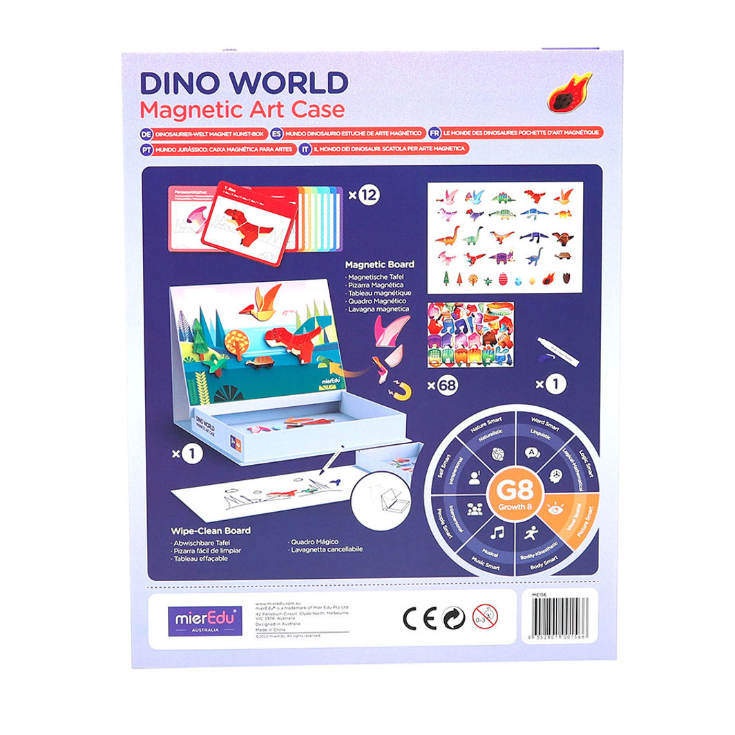mierEdu, Magnetic Play Set - Dinosaurs