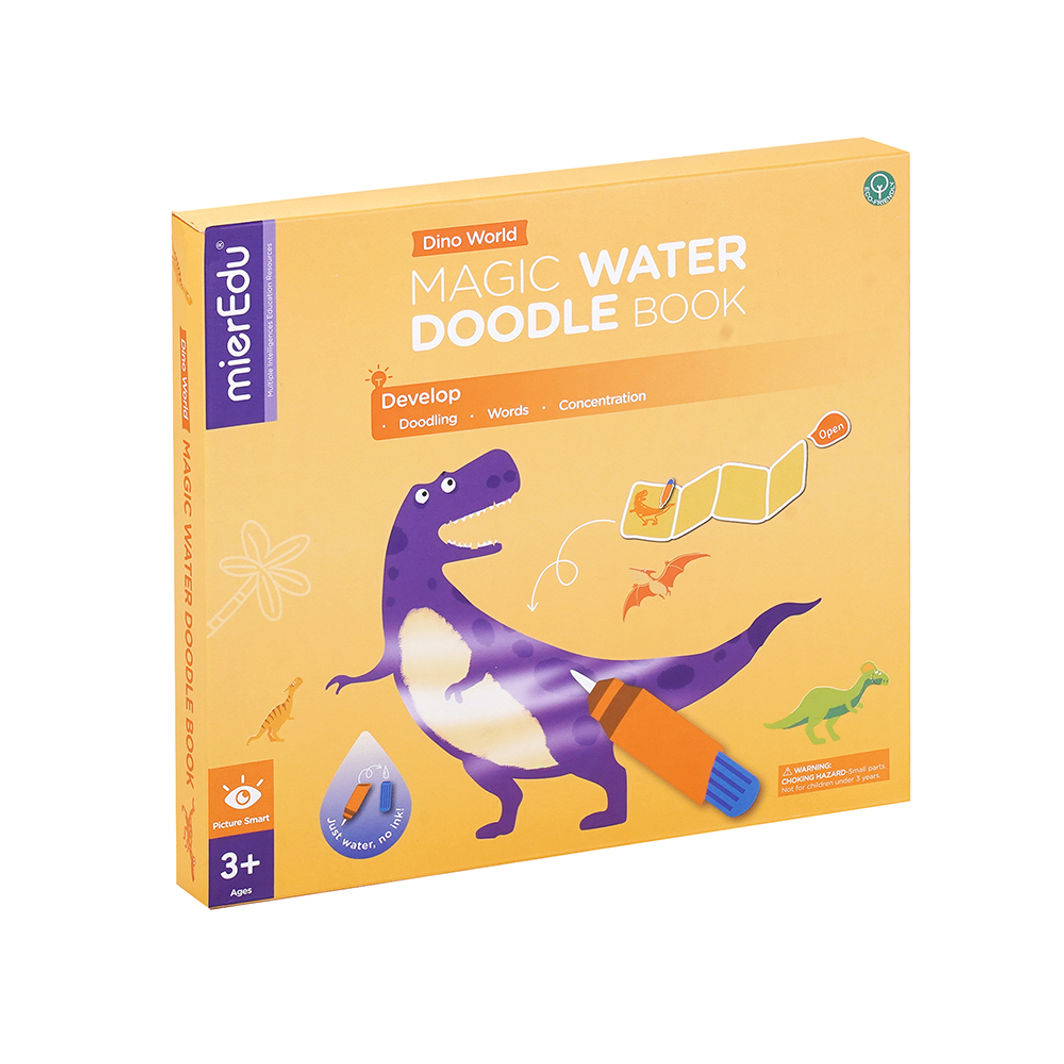 mierEdu Water Painting Book - Dinosaurs