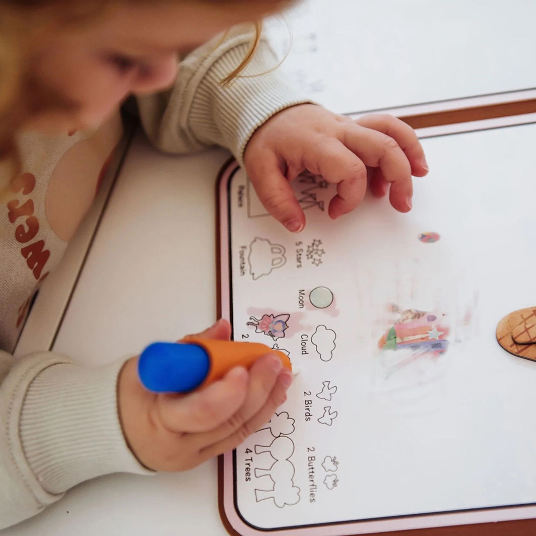 mierEdu, Water Painting Activity Book - Princess