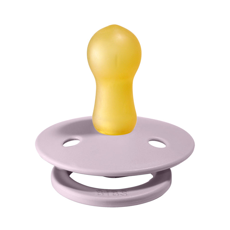Bibs sut i naturgummi, str. 2 - Dusky Lilac