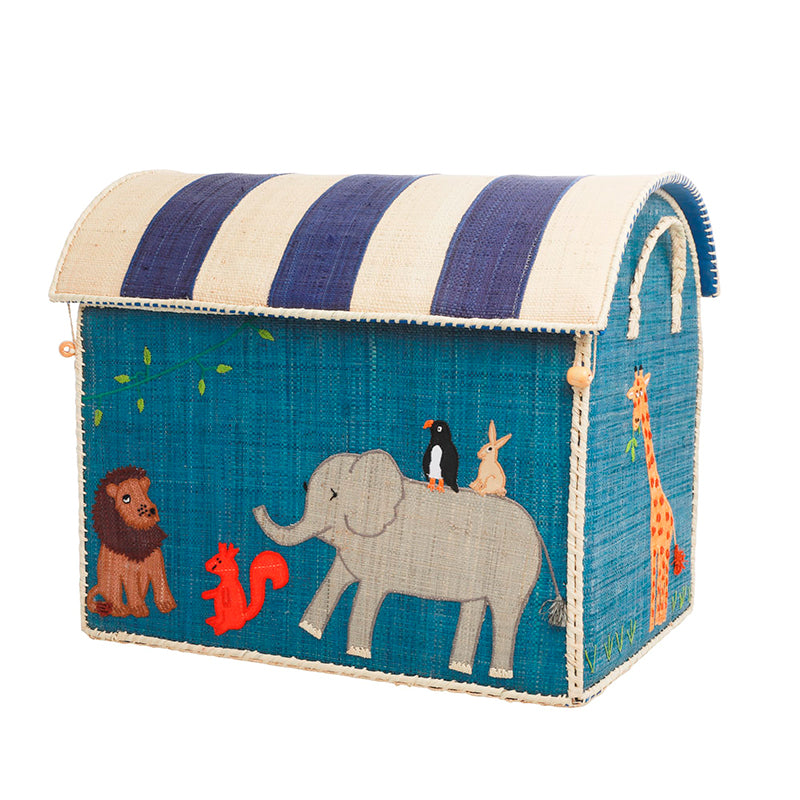 Rice Storage Basket, Animal Design