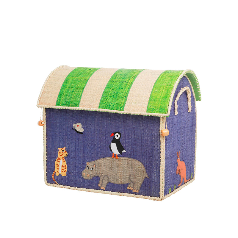 Rice Storage Basket, Animal Design