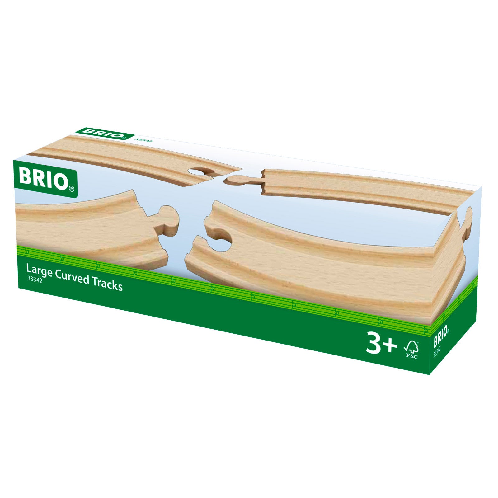 Brio Long Curved Tracks
